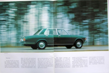 BMW 2500 - 2800 Modelprogram 1969 Carbrochure (3508)